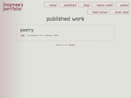 published screenshot