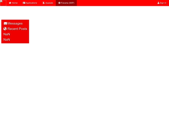 forums screenshot
