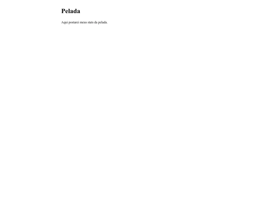 pelada screenshot