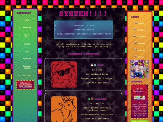 system screenshot