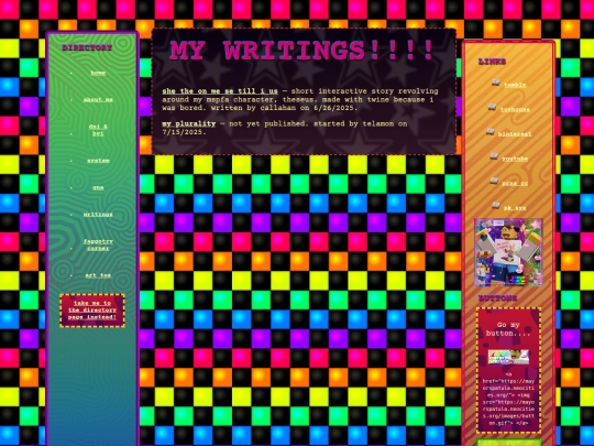 writings screenshot
