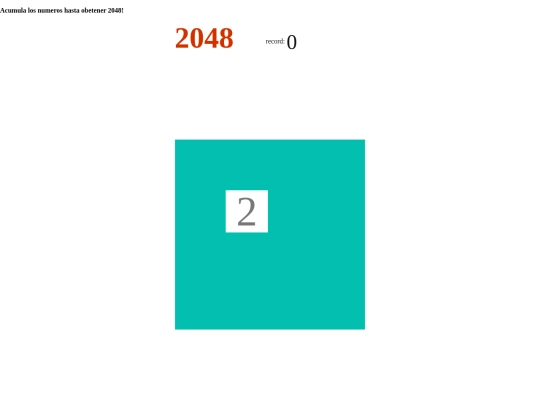 2048/dco screenshot