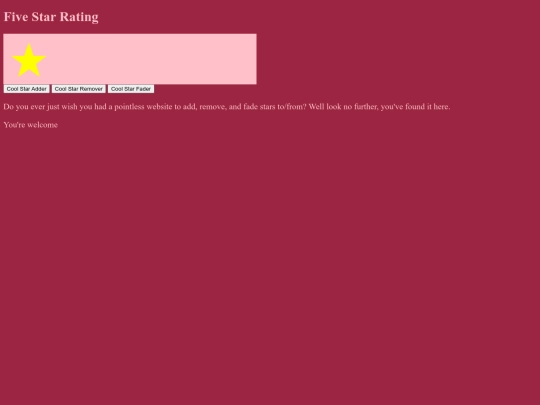 fivestar screenshot