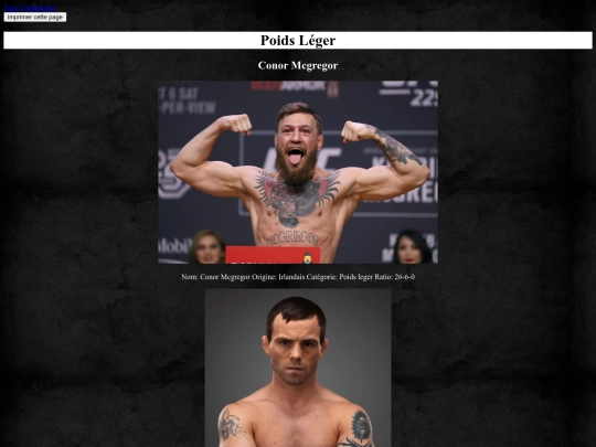 Poids Legers screenshot