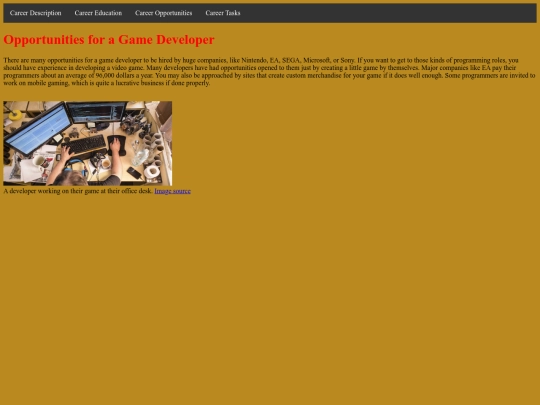 careeropportunities screenshot