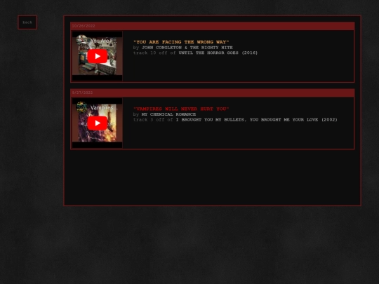 music/currentfav screenshot