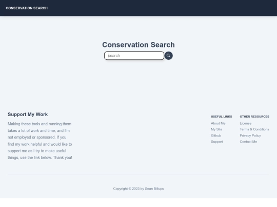 search-page screenshot