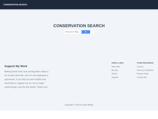 search screenshot