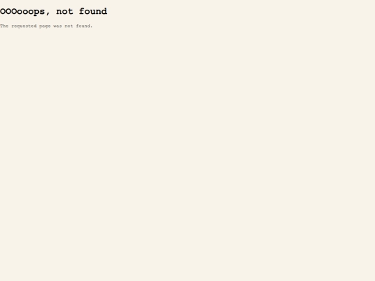not_found screenshot