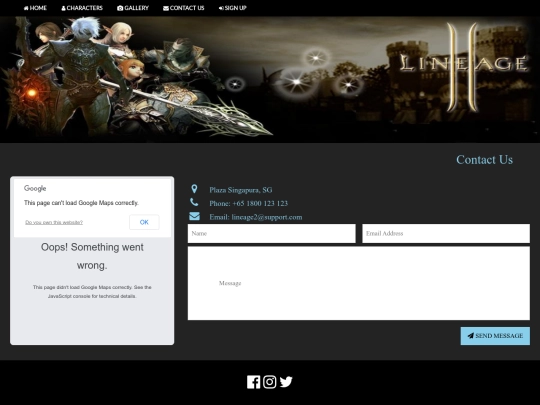 contactus screenshot