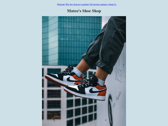 MyFirstWebsite screenshot