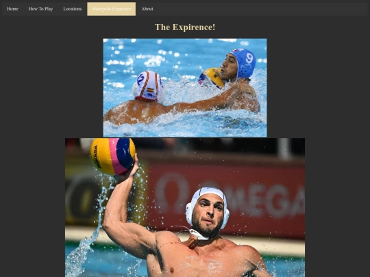 WaterpoloExpirence screenshot