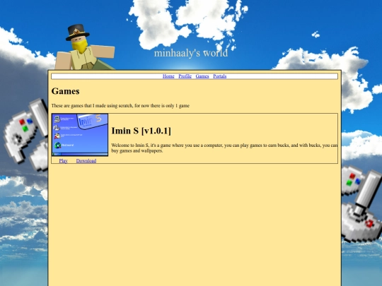 Games screenshot