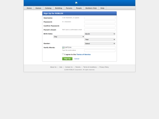 Register screenshot