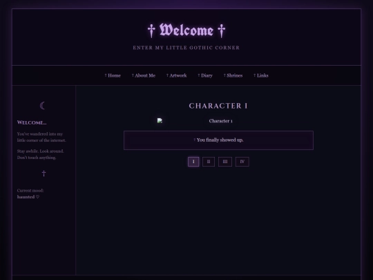 Mywebiste screenshot