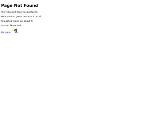 not_found screenshot