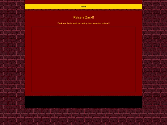 Raise-A-Zack screenshot