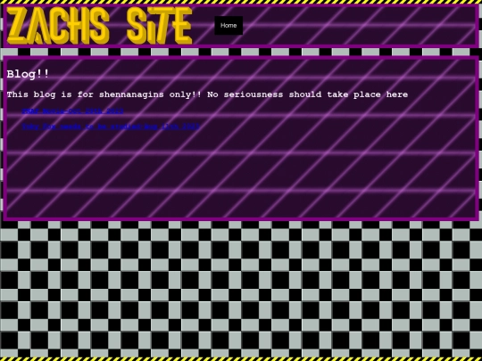blog screenshot