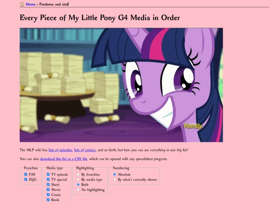pony/media_list screenshot