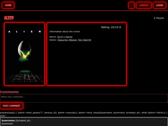 Alien screenshot