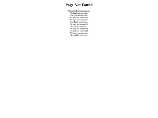 not_found screenshot