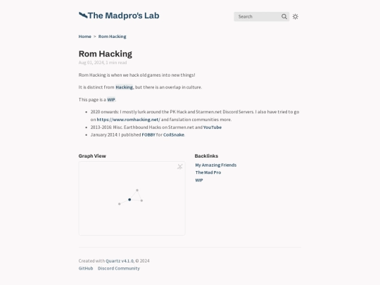 Rom-Hacking screenshot