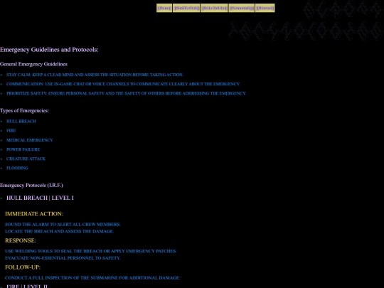 emergencyprocedures screenshot