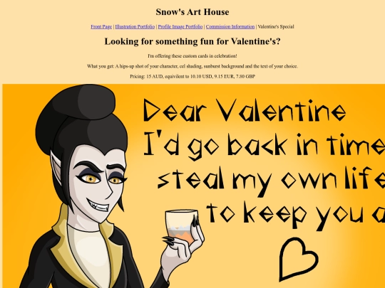 valentines screenshot