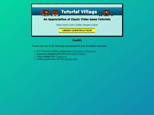 credits screenshot