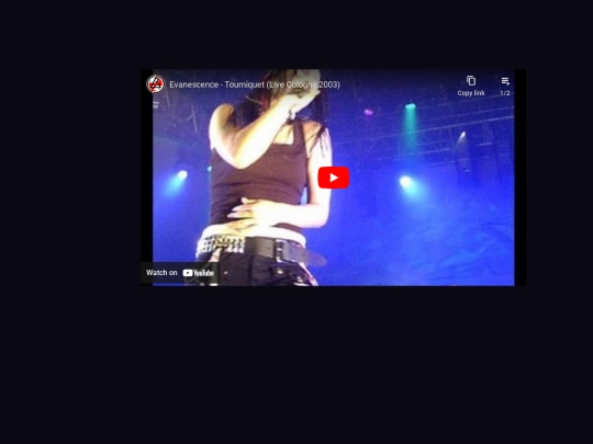evanescence screenshot