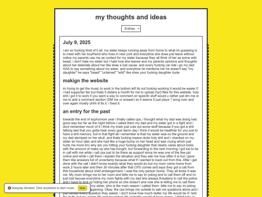 diary screenshot