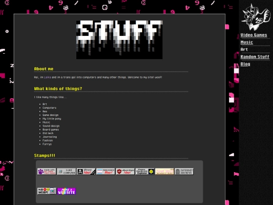 site/Random stuff/randomstuff screenshot