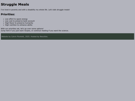 recipes screenshot