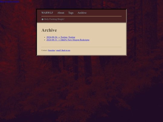 archive screenshot