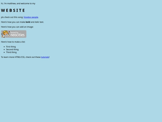 index screenshot