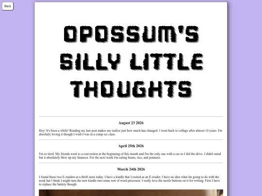 Pages/Blog screenshot
