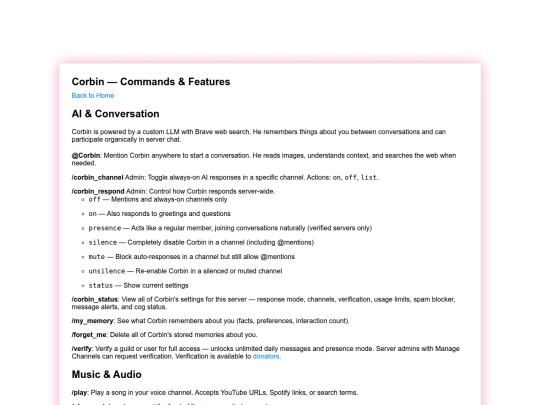 commands screenshot