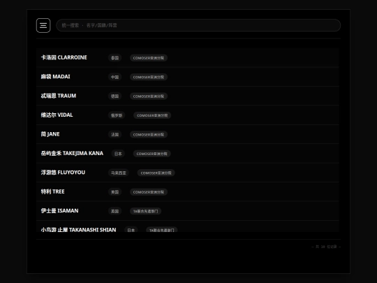 charactermenu screenshot
