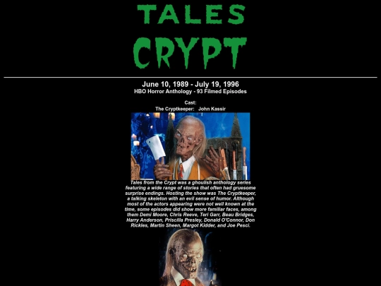 talesfromthecrypt screenshot