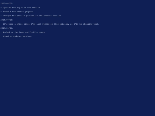 update screenshot