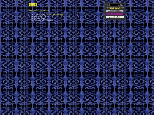 games screenshot
