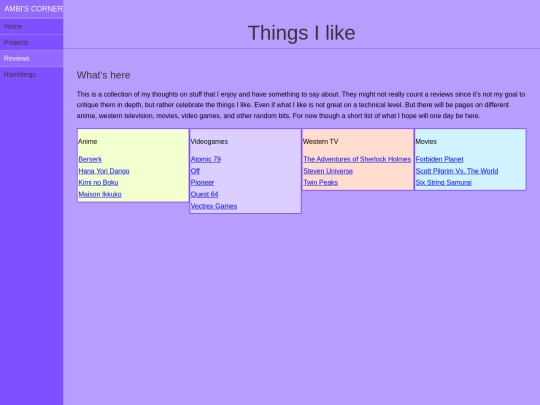 reviews screenshot