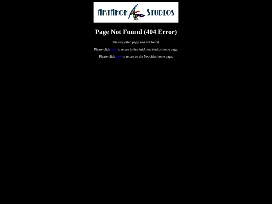 not_found screenshot