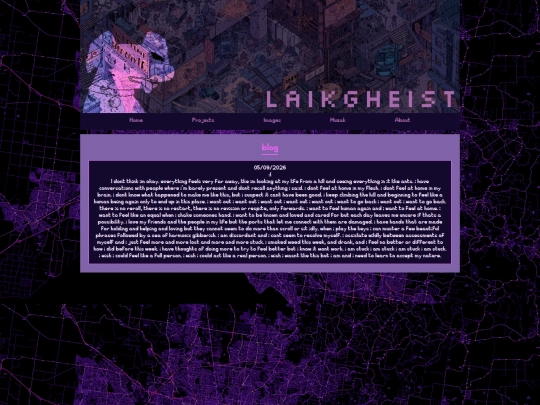 blog screenshot