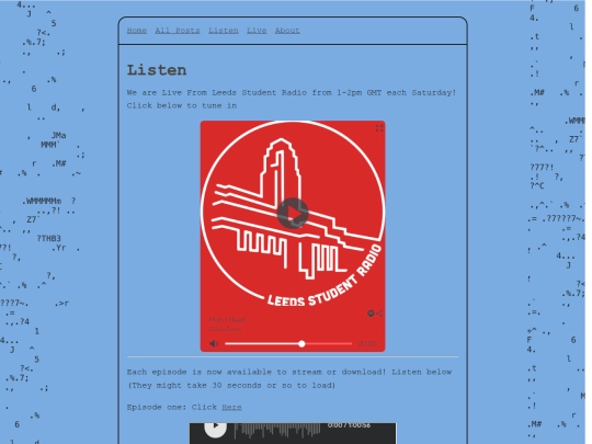 info/Listen screenshot
