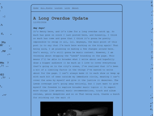 posts/freshstart screenshot