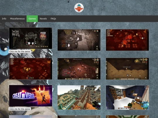 games screenshot