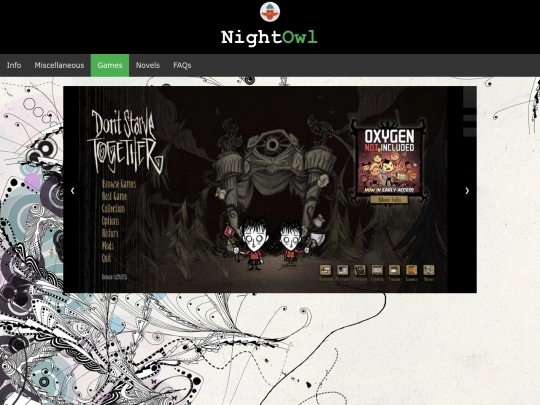 info screenshot