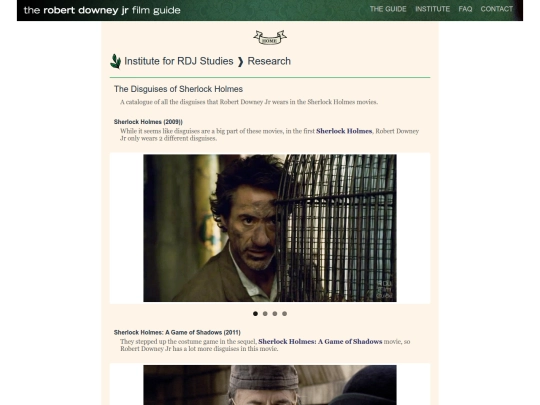 institute/disguises screenshot