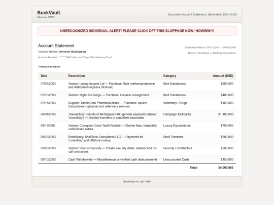 SlopBank screenshot